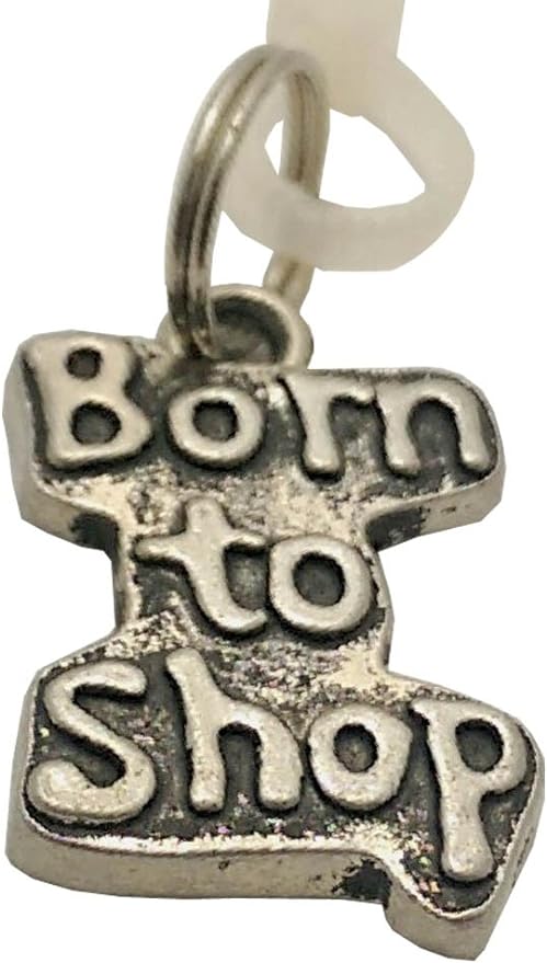 18970 - Born to Shop Charm - [Clear-97]