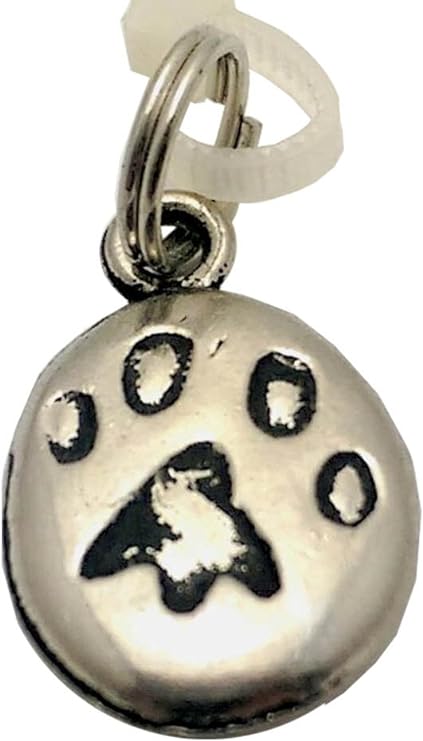 18975 - Paw Print Charm - [Clear-97]