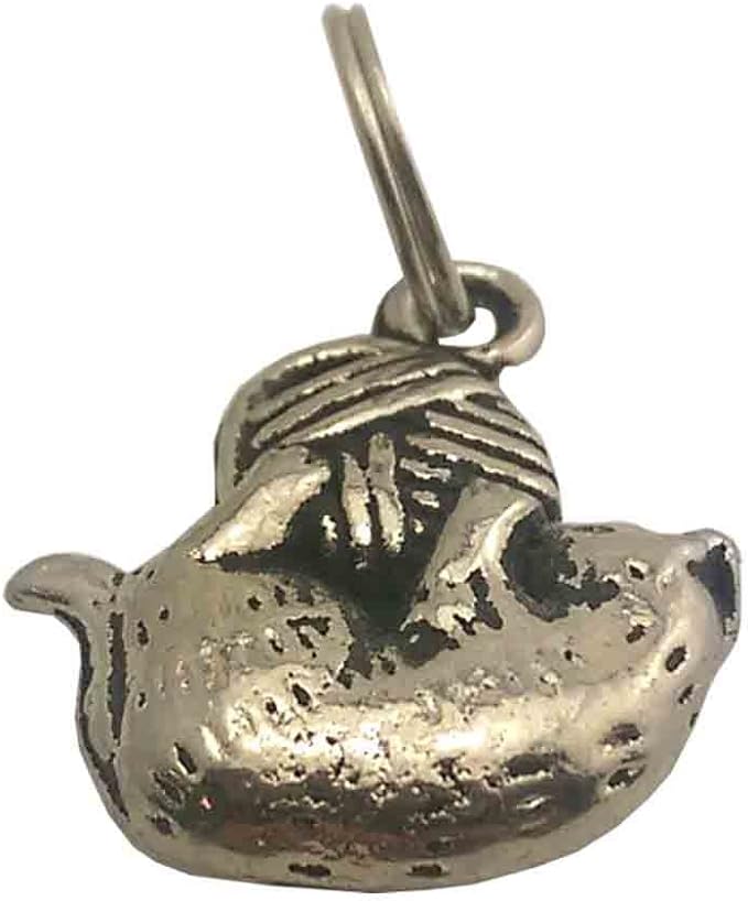 18978 - Cat with Yarn Charm - [Clear-97]