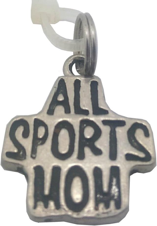 18988 - All Sports Mom Charm - [Clear-97]