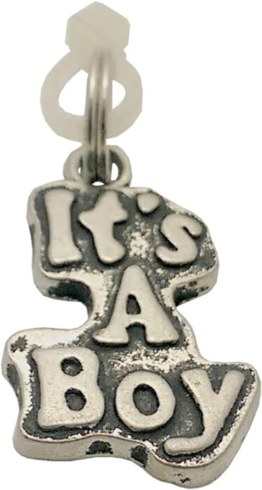 19028 - It's a Boy Charm - [Clear-129]