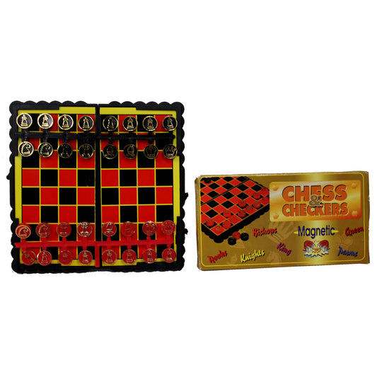 1909 - Magnetic Chess and Checkers - |S-13|
