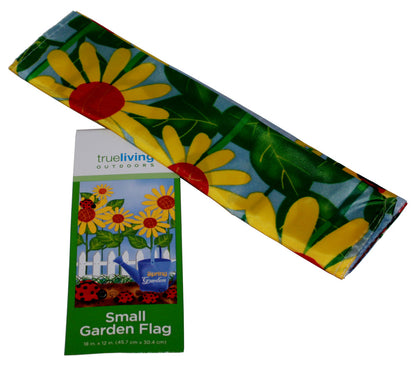 19251 - Set of Two Spring Garden Flag 18x12 Polyester |17-31|