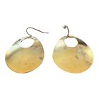 19347 - Stunning Gold Teardrop French Earrings with Clear Crystal Accent for Women |Clear-95|