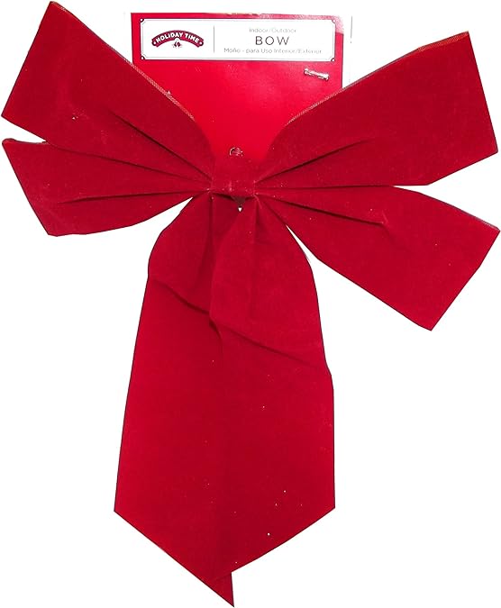 1940 - Holiday Time Suede Bow - [Pod 2-35]