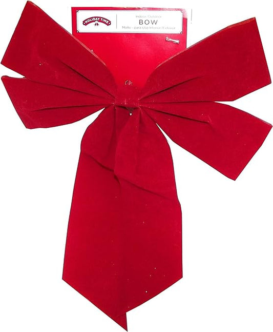 1940 - Holiday Time Suede Bow - [Pod 2-35]