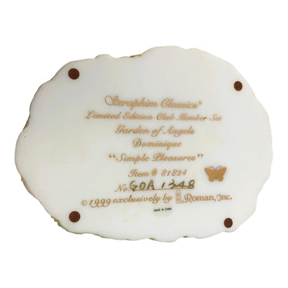 19490 - Seraphim Classics Dominique #81824 - 8" x 6" x 8.5" |10-3|