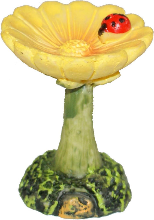 1951 - 2" Flower Birdbath - Ladybug  |14-22|