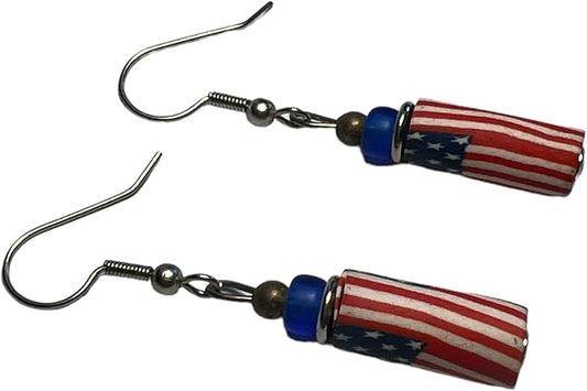 1959 - American Flag Earrings