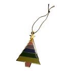 19716 - Enesco Holiday Christmas Tree Ornament with Festive Design for Home Decor |Clear-196|