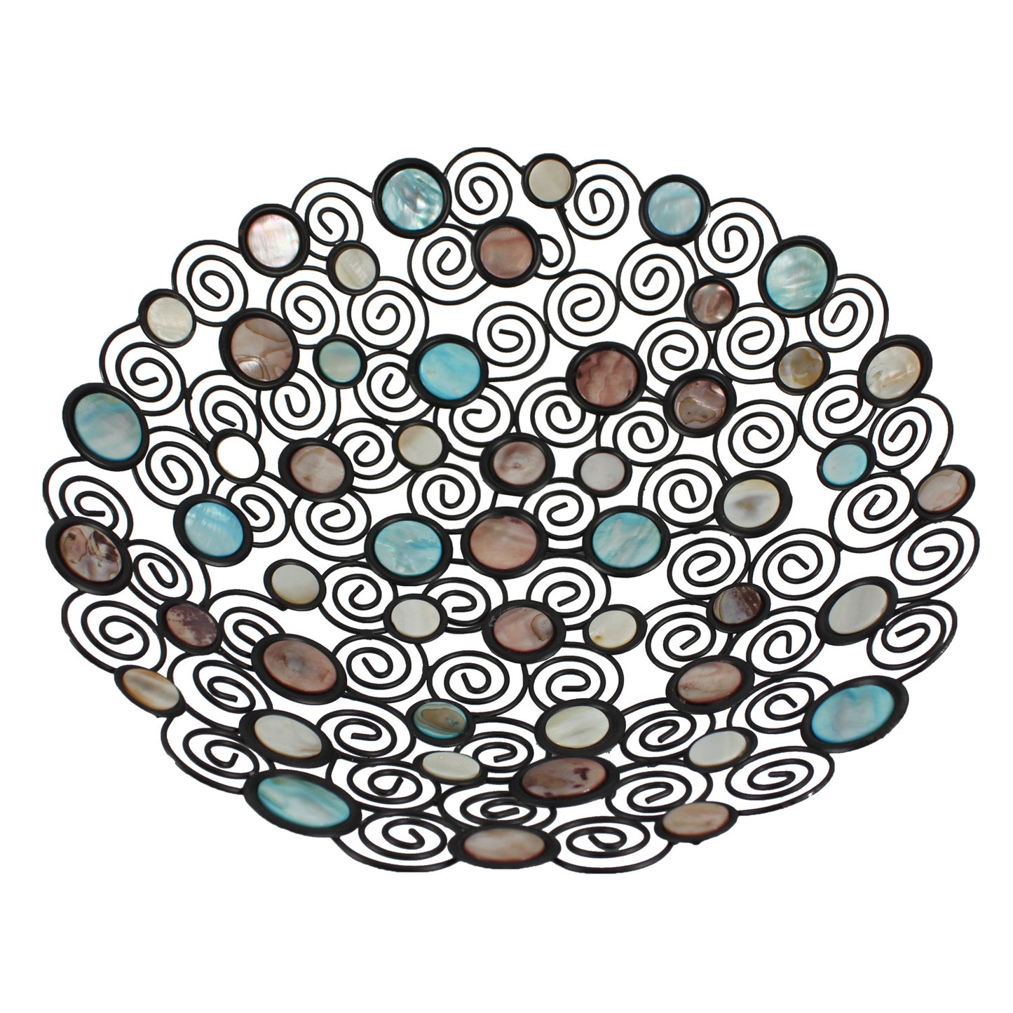 1976 - Retro 15" Metal Bowl Fruit - |C-22|