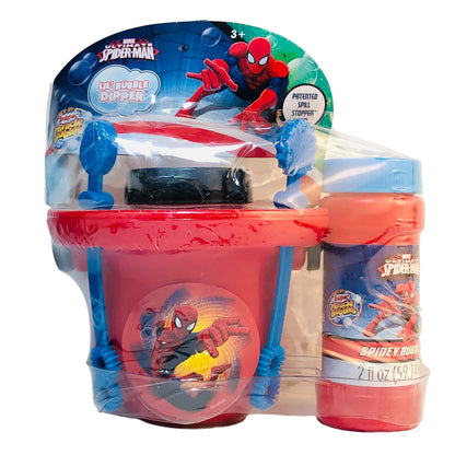 19772 - Spiderman Lil Bubble Dipper Pail and Bubbles 5" |12-25|