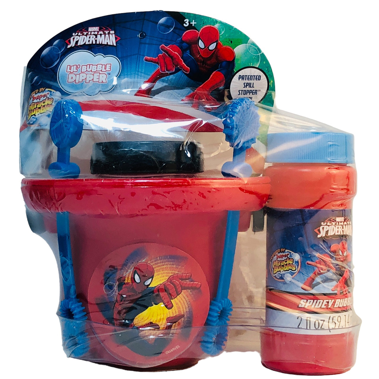 19772 - Spiderman Lil Bubble Dipper Pail and Bubbles 5" |12-25|