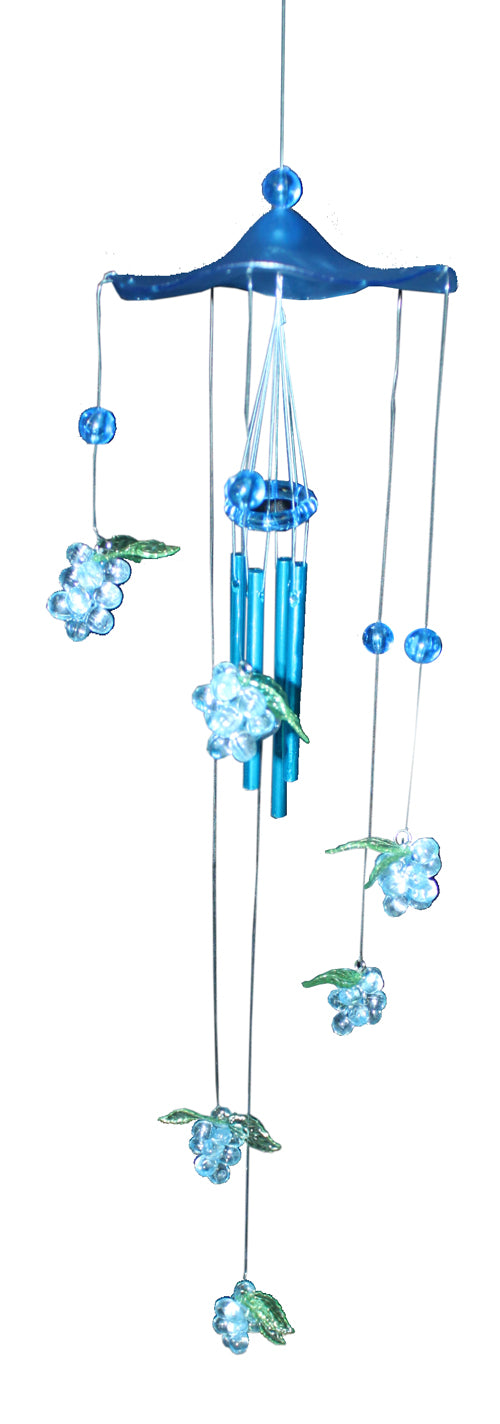 19781 - Blue Grape Windchime 18" |22-11|