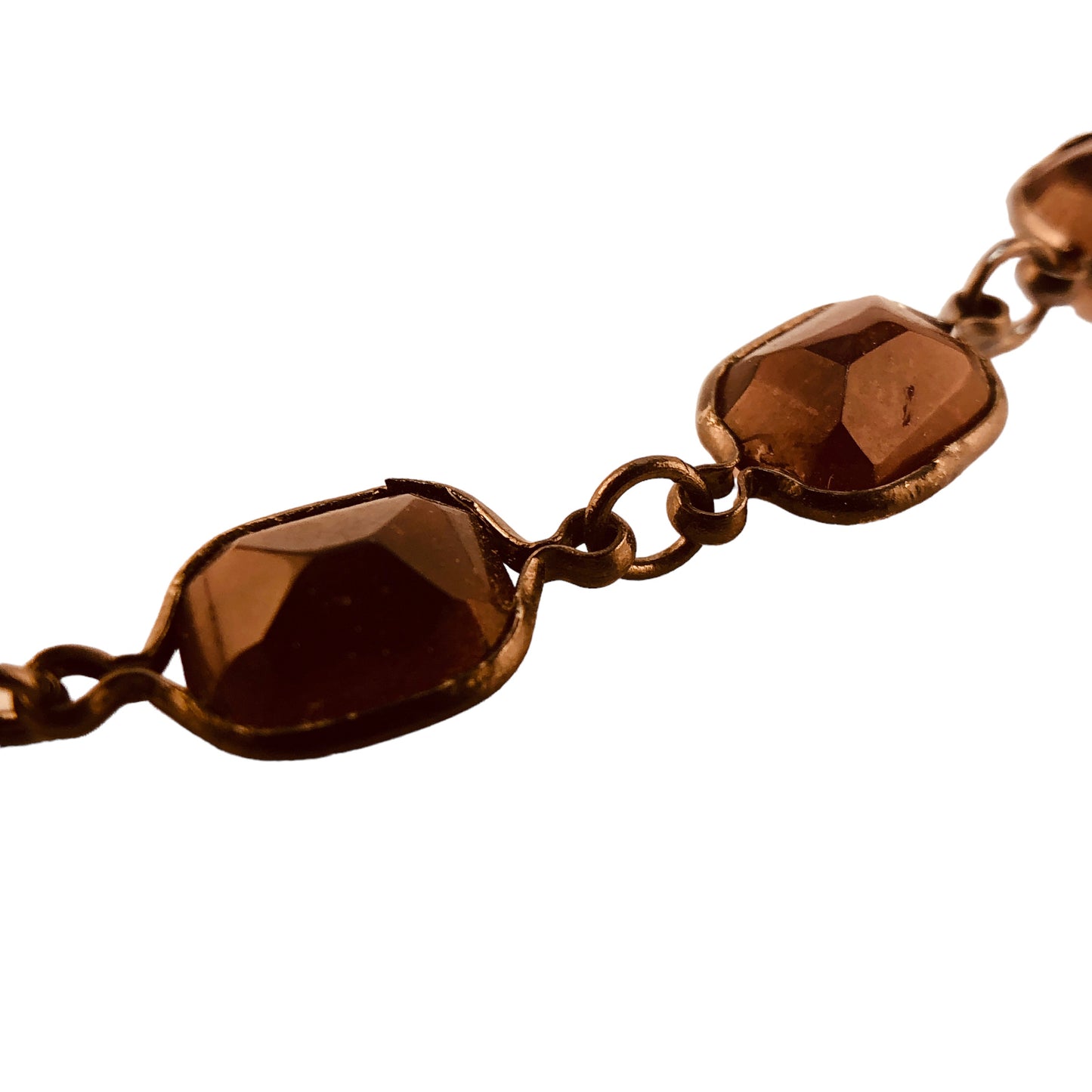 19831 - 16" Crystal Purple Necklace - [Clear-103]