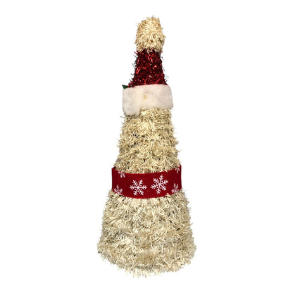 19989 - 12" Tinsel Snowman |Pod 2-38|