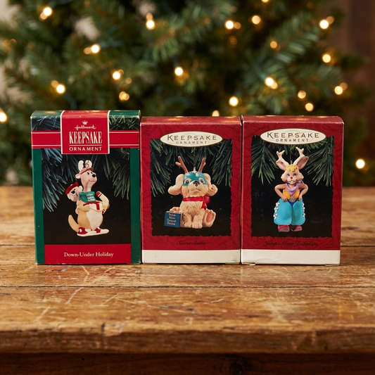 10106 - 3 Piece Reindeer Ornament Set |TBD|