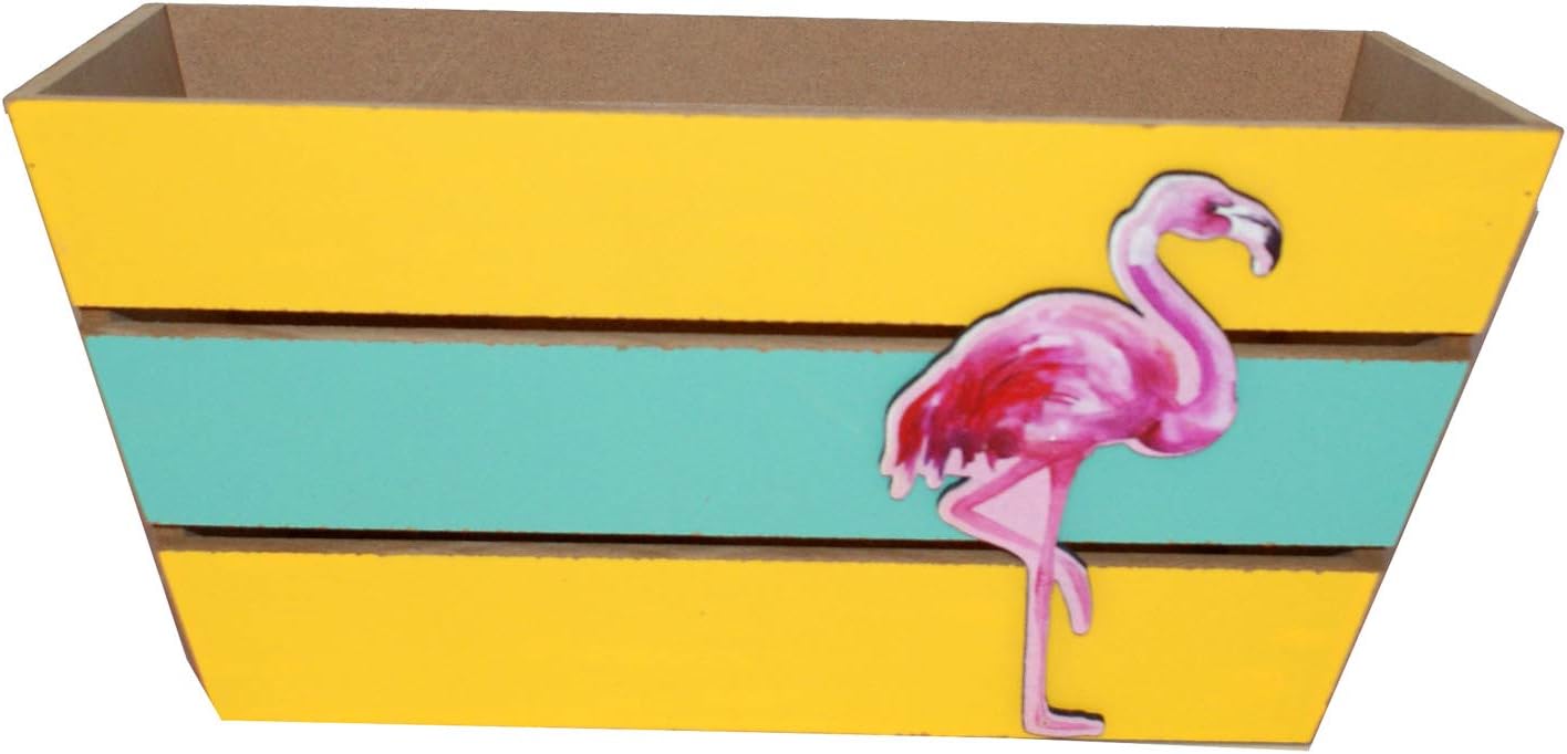 2118 - Flamingo Wood Box - |F-19|
