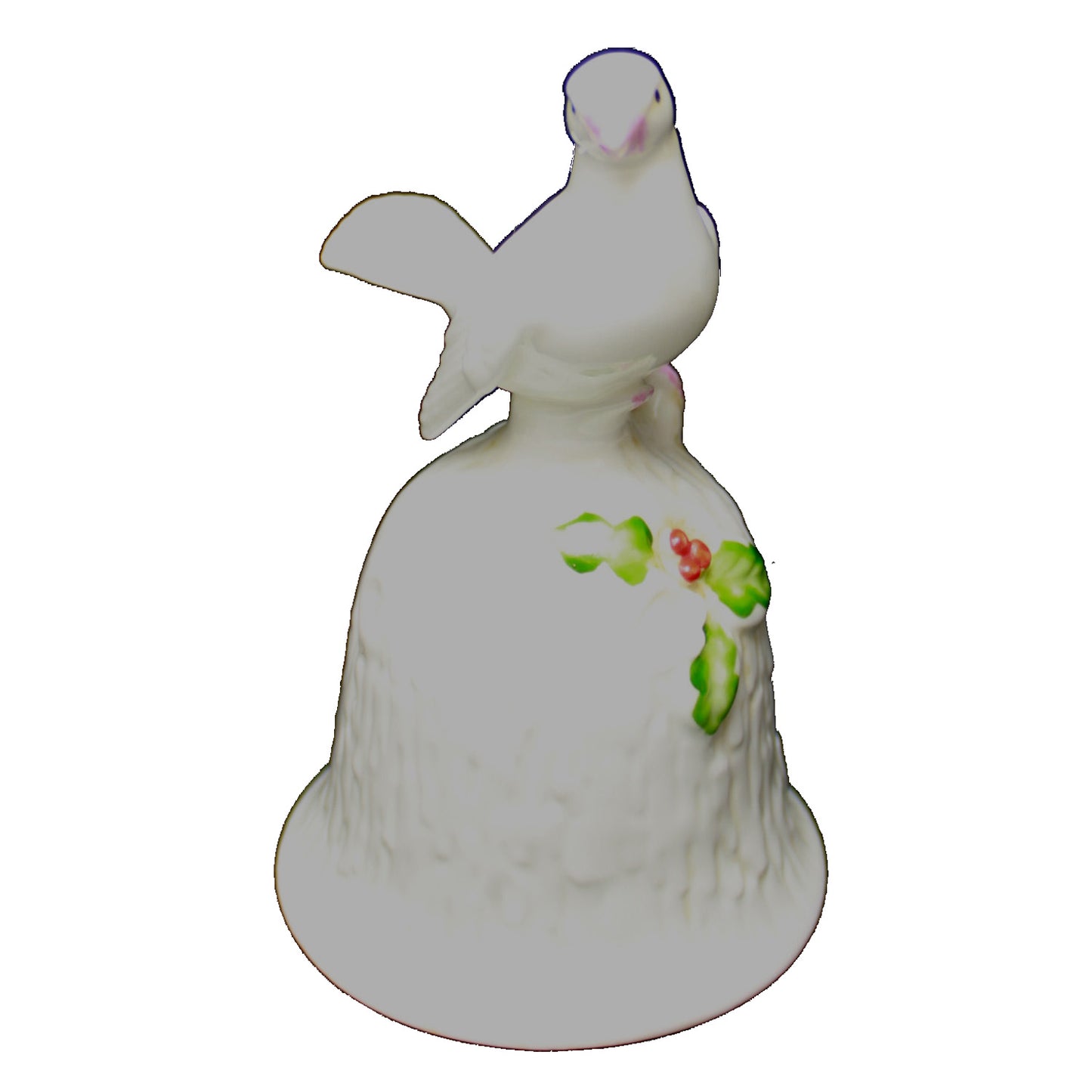 20045 White Dove Christmas Bell 1983 Home Decor |D-2|