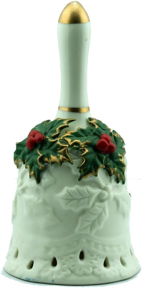 20071 - White Bell w/Holly Flowers - [F-19]