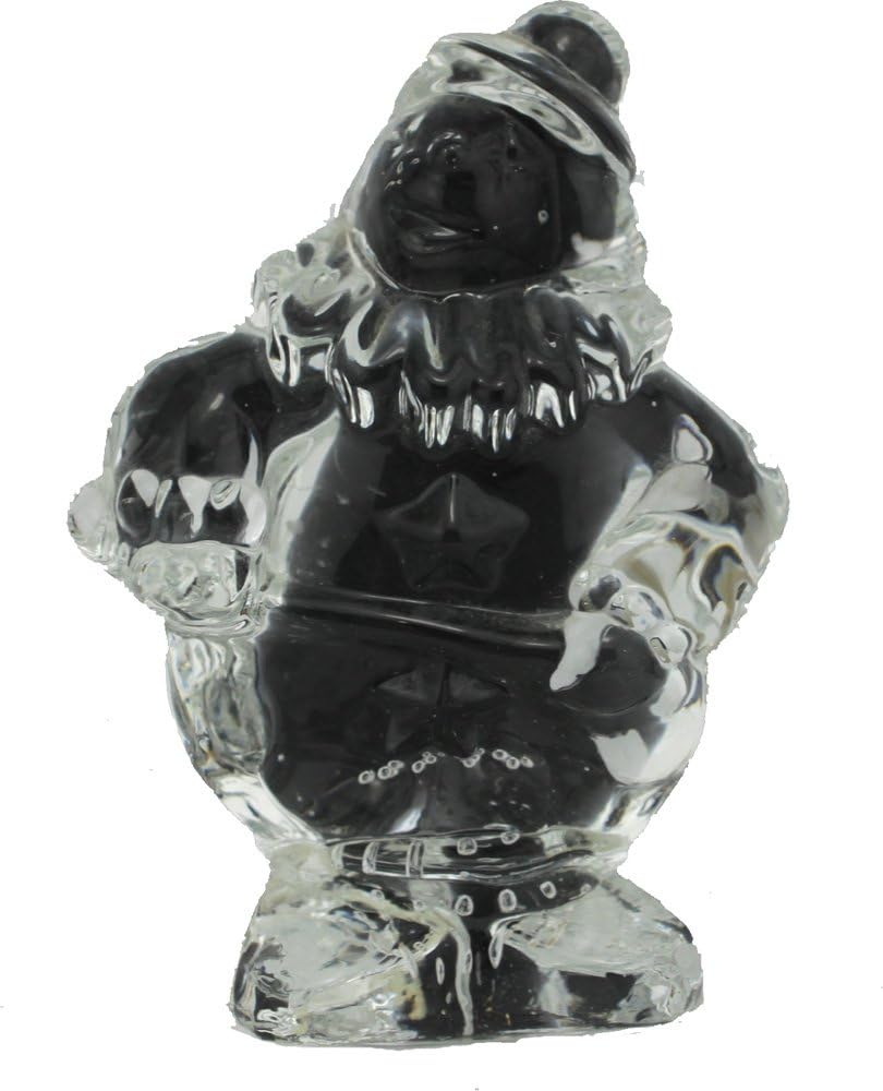 20092 - 4" Clear Glass Clown - [1.11]