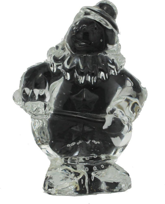 20092 - 4" Clear Glass Clown - [1.11]