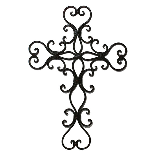 2015 - 17 Scroll Metal Cross - |7-13|