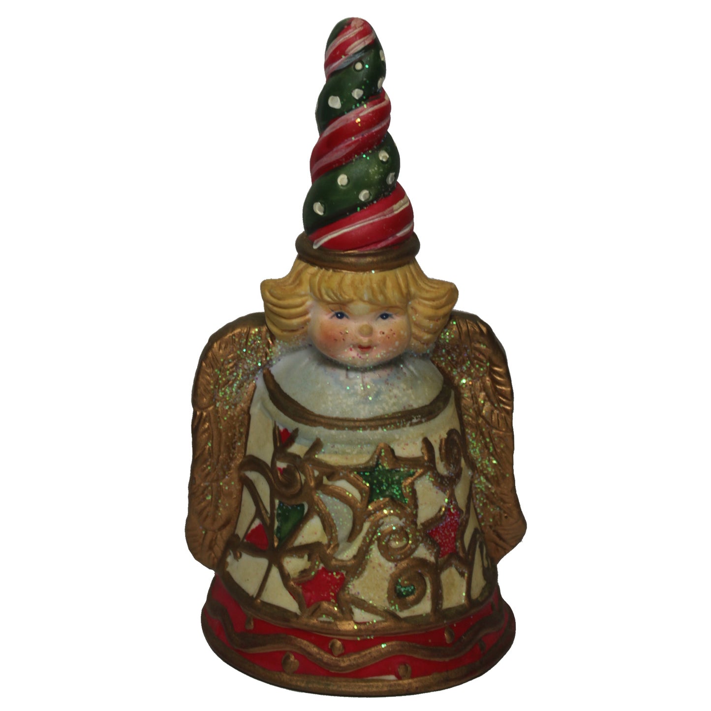 20182 - Holiday Christmas Xmas Angel Bell Ornament |D-2|