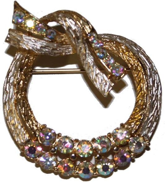 20216 - Crystal Brooch - [Clear-94]