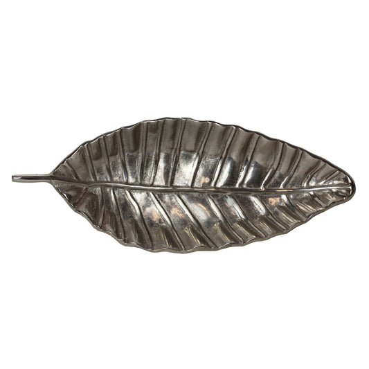 2031 - 16" Silver Leaf Tray - |9-13|