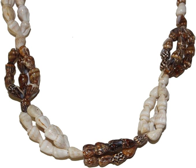 20356 - Sea Shell Necklace - [Clear-115]