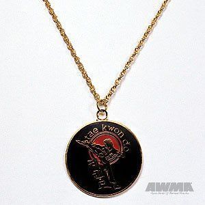 2038 - Medallion Tae Kwon Do Side K - |Clear-144|