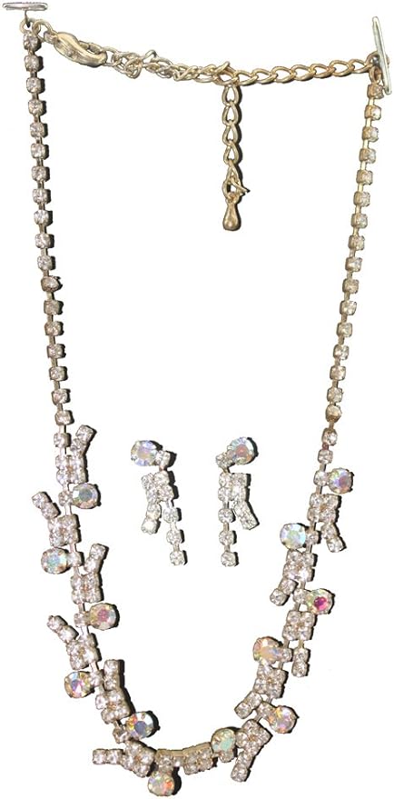 20455 - Crystal Choker Set - [Clear-135 ]