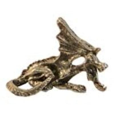 2045 - Pewter Fire Breathing Dragon - |Clear-74|