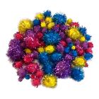 20468 - 100 pc Metallic Pom Poms - |H-34|