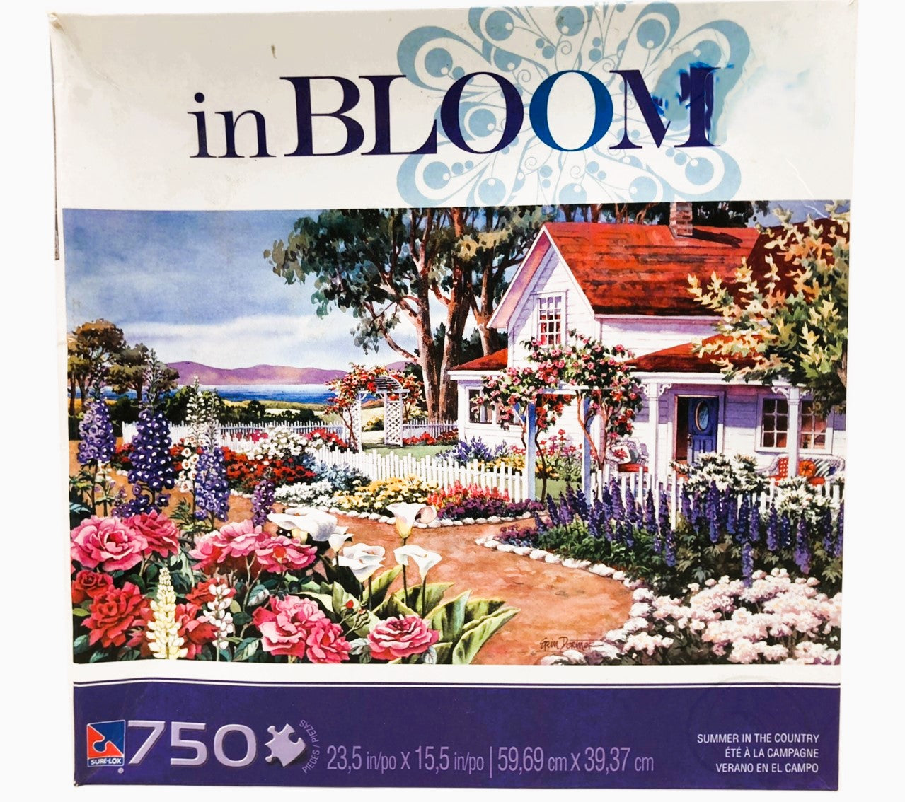 2058 - Summer in the Country in Bloom 750 Very Good Puzzle |GR-7|