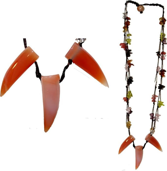 20667 - Beautiful Jade Necklace - [Clear-138]