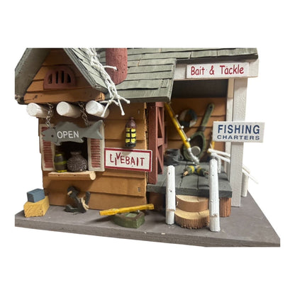 2073 - Sand Washed Wooden Bait Shop - |Y-1|