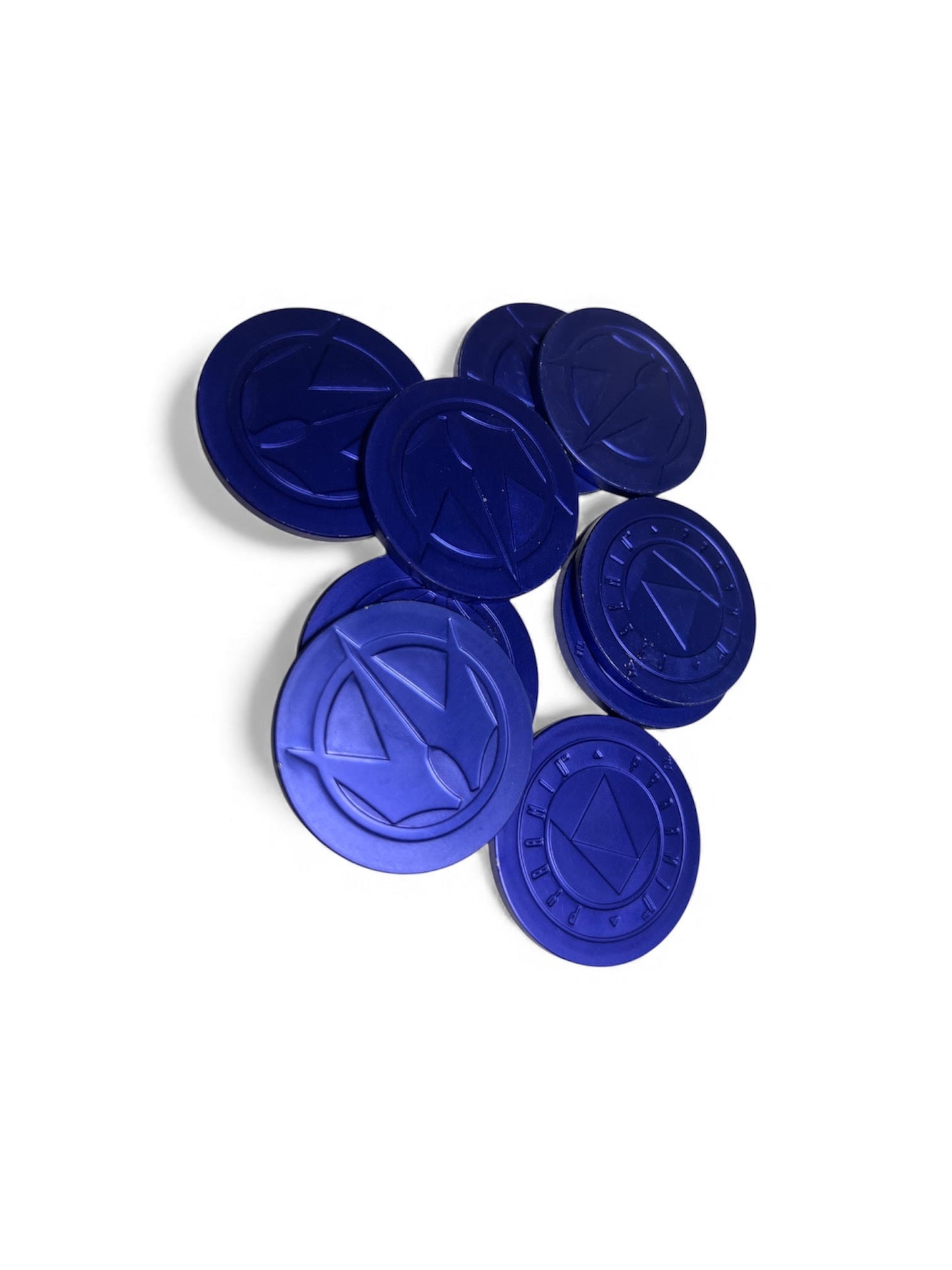 20810 - Set of 10 Blue Metal Slammers - |w/Slammers|