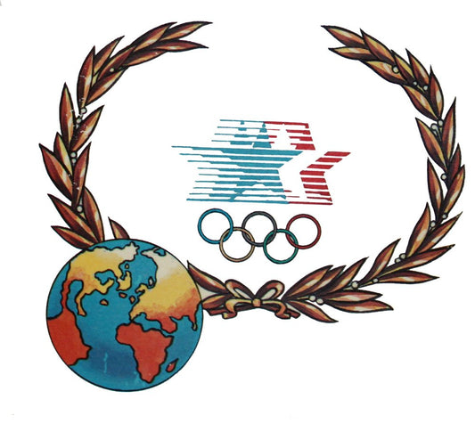 20932 - Olympic Rings/Olive Branch Tattoos - [File-24]