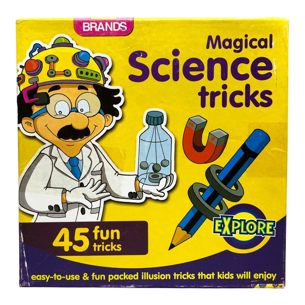 2101 - Brands Magical Science Tricks: Enchanting Magic and Science Experiment Set for Curious Kids and Hobbyists |GR-3|