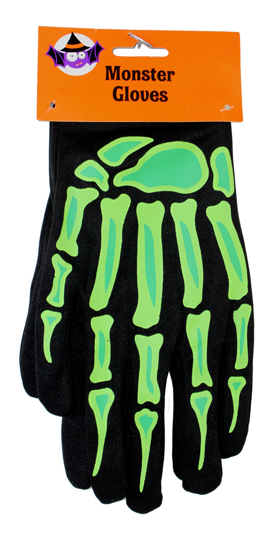 21057 - Monster Gloves Green Bones |Pod 1-10|