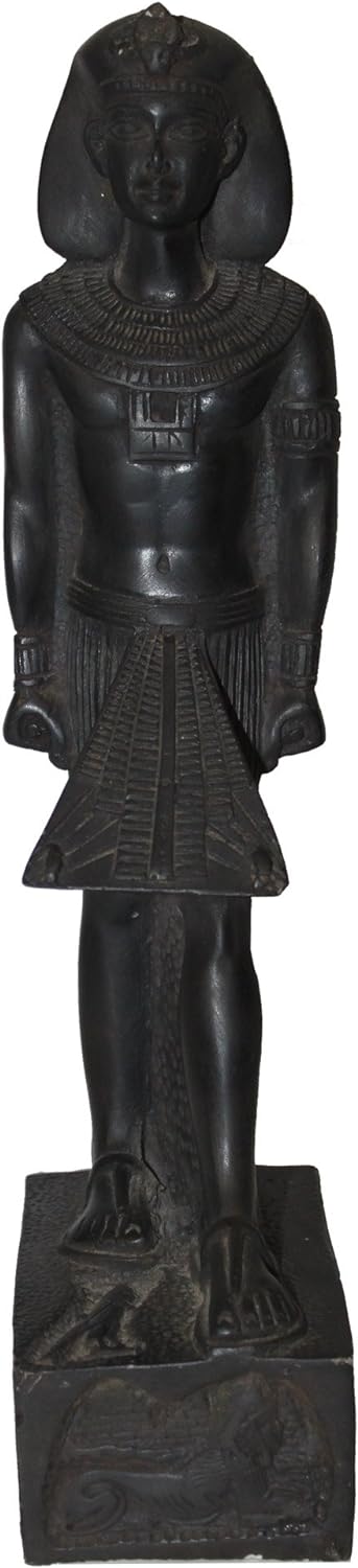 21077 - 10.5" Black Egyptian Pharaoh - [1-13]