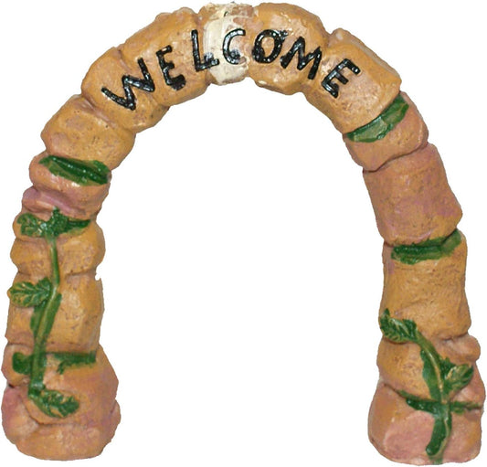 2112 - 4" Color Stone Arch - Welcome - |3-11|