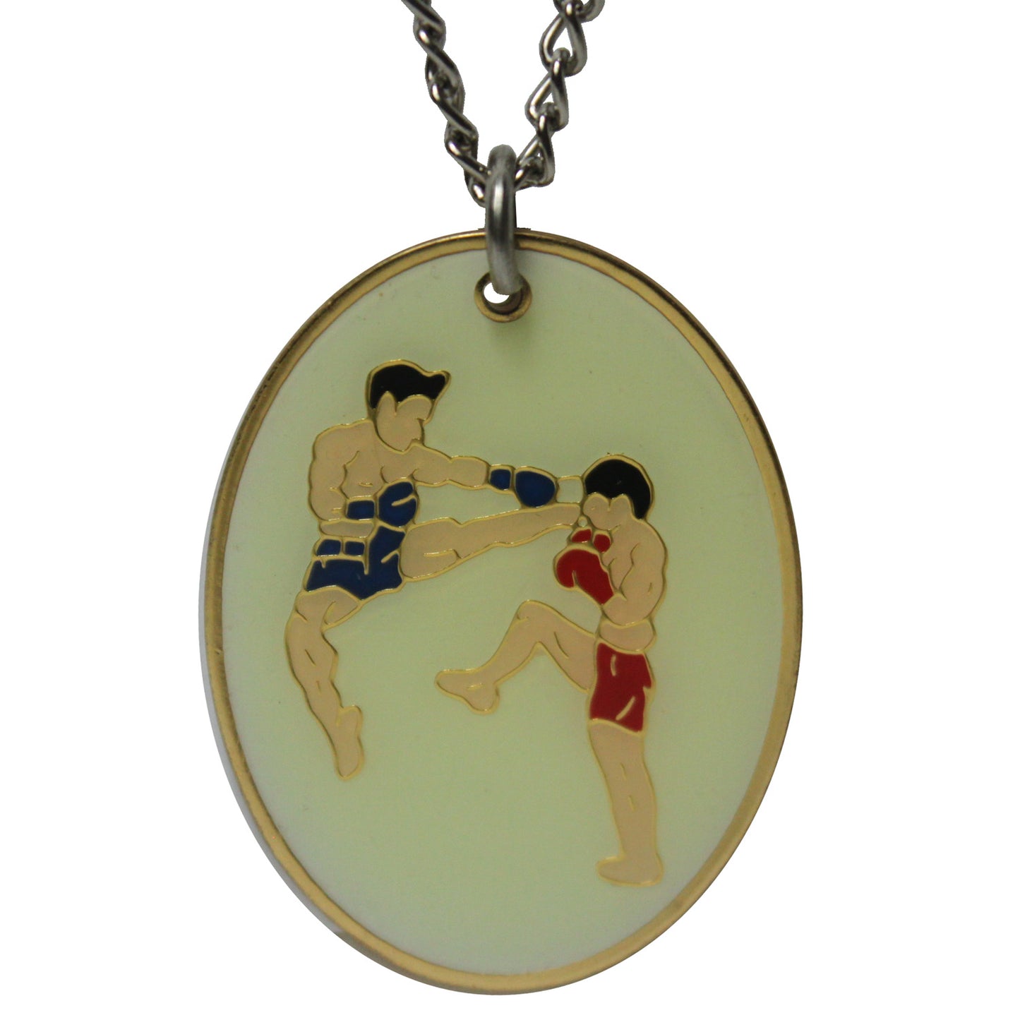 2120 - Kick Boxing Necklace - |Clear-70|
