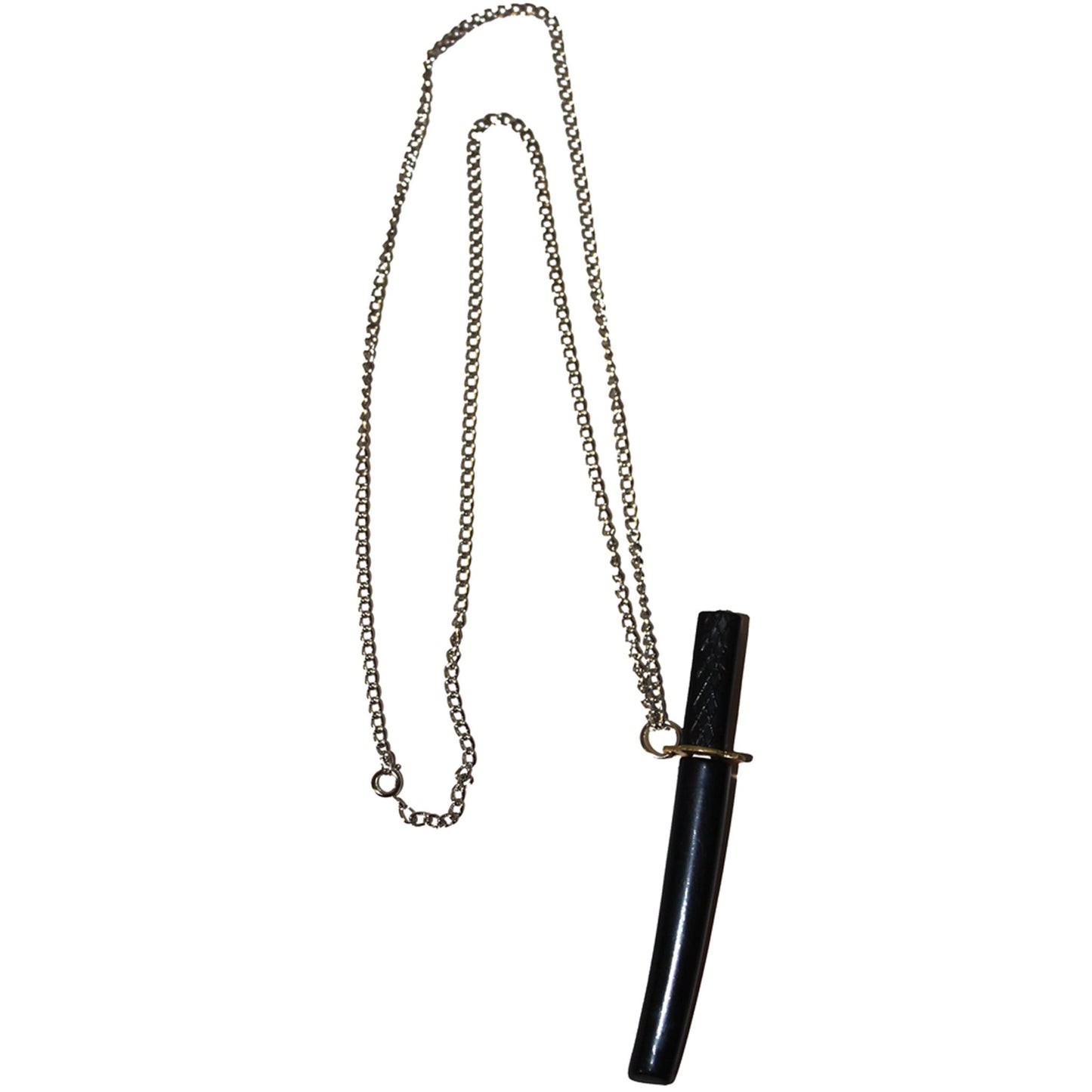 2139 - Samurai Sword Necklace - |Clear-192|