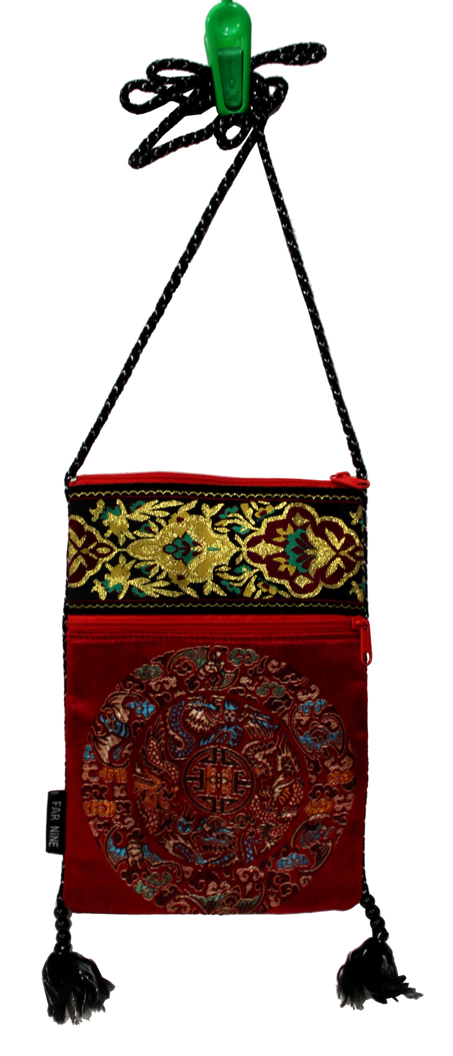 2159 - 6x9" Far Nine Brocade Pouch - |H-31|