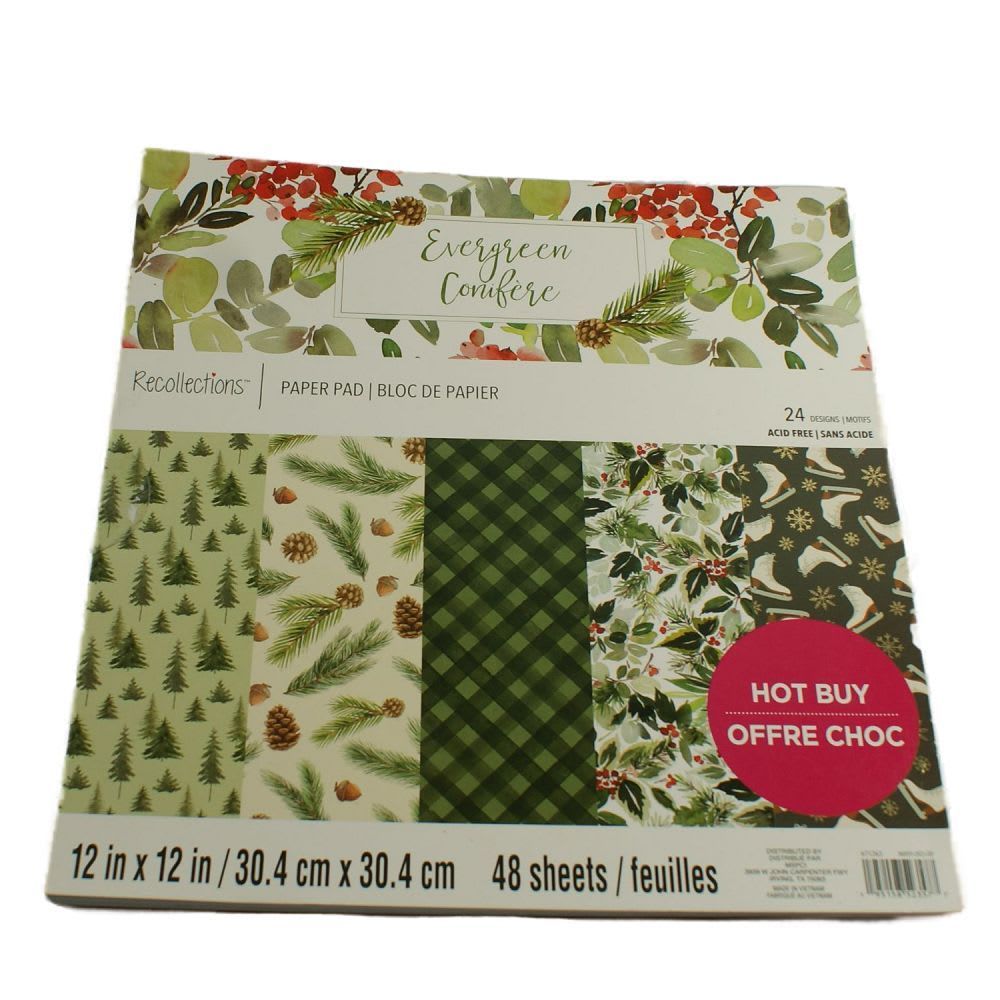 216 - Evergreen Paper Pad - |2-16|