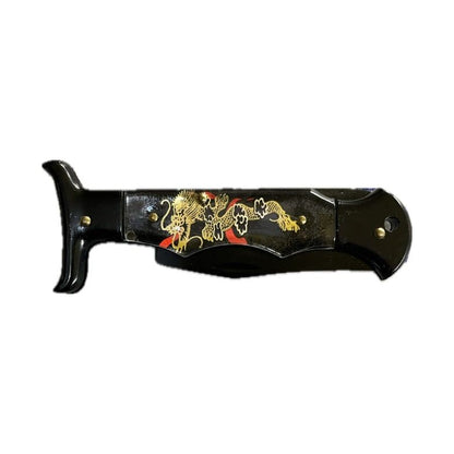 2173 - Knife Dragon Black Blade - |106/Store| Cannot list on eBay