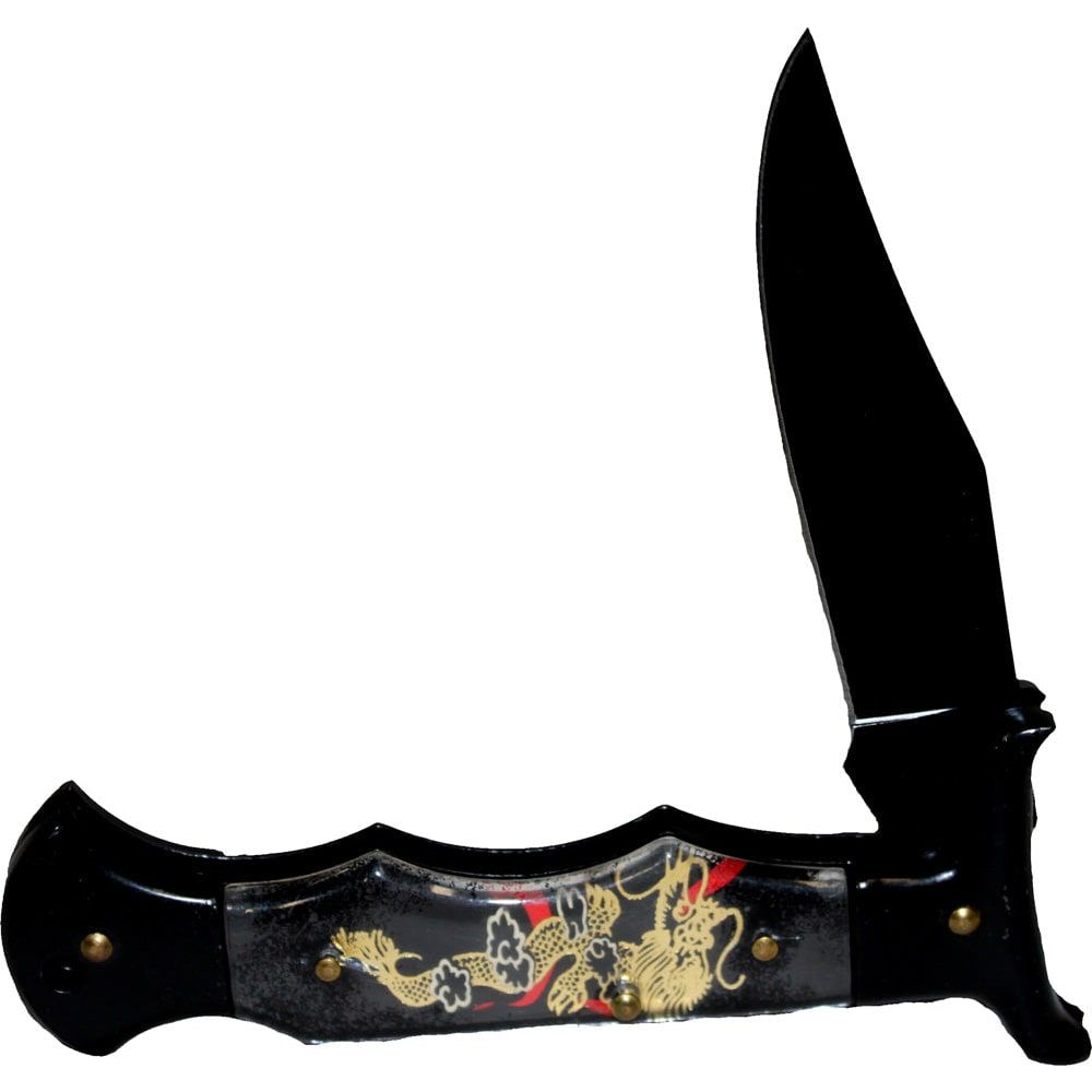 2173 - Knife Dragon Black Blade - |106/Store| Cannot list on eBay